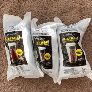 NWT ZeroWater 5-stage Replacement Filters